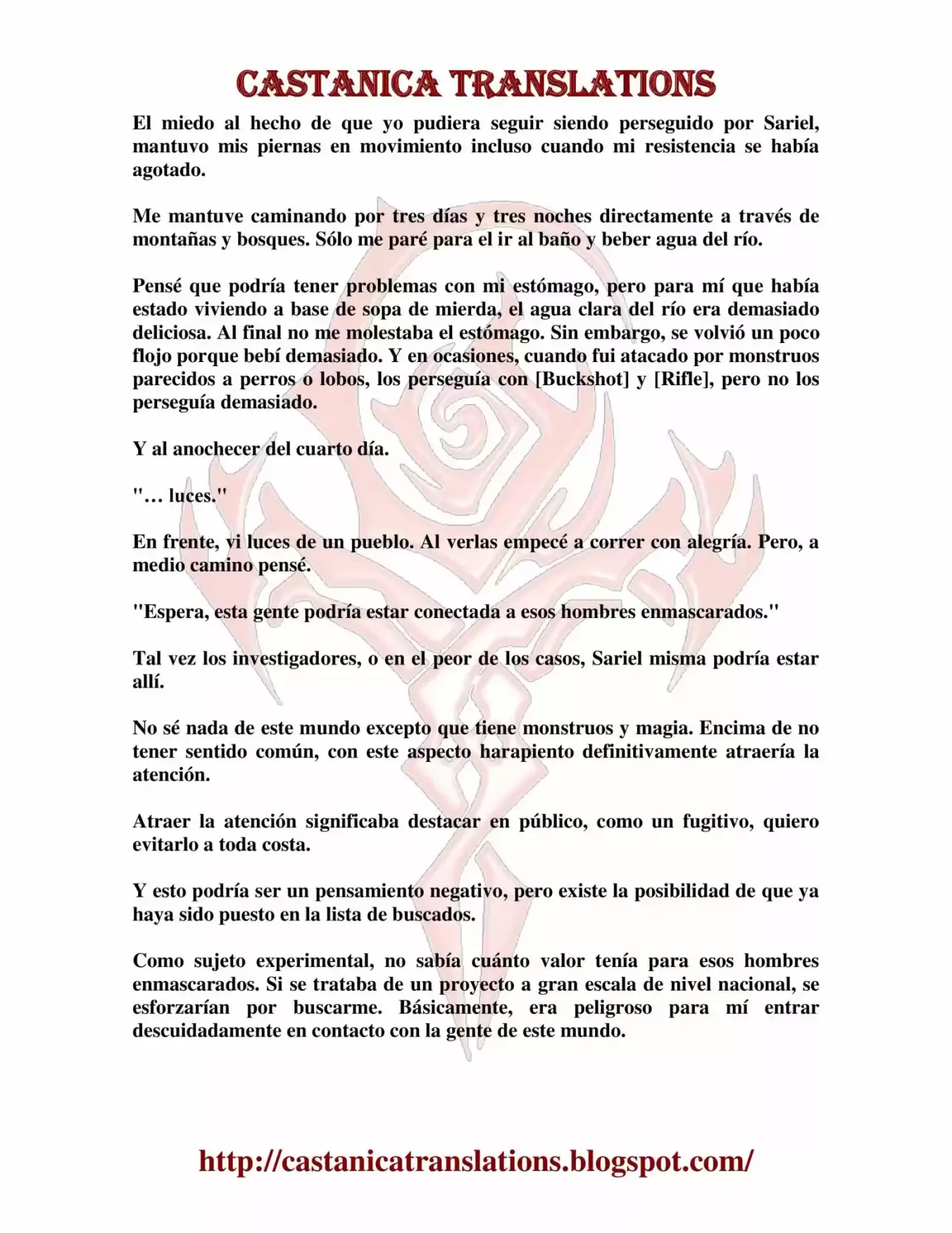 Kuro No Maou (Novela) - Capítulo 9 - Página 5 - LectorTMOo