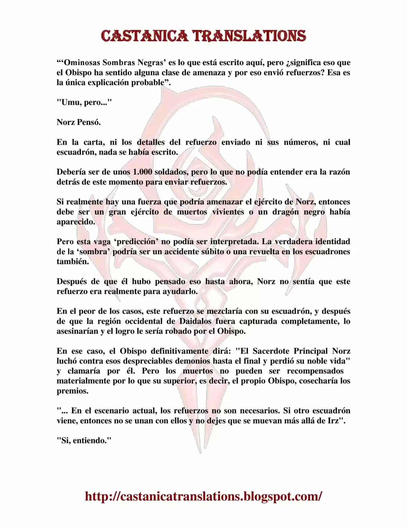 Kuro No Maou (Novela) - Capítulo 91 - Página 7 - LectorTMOo