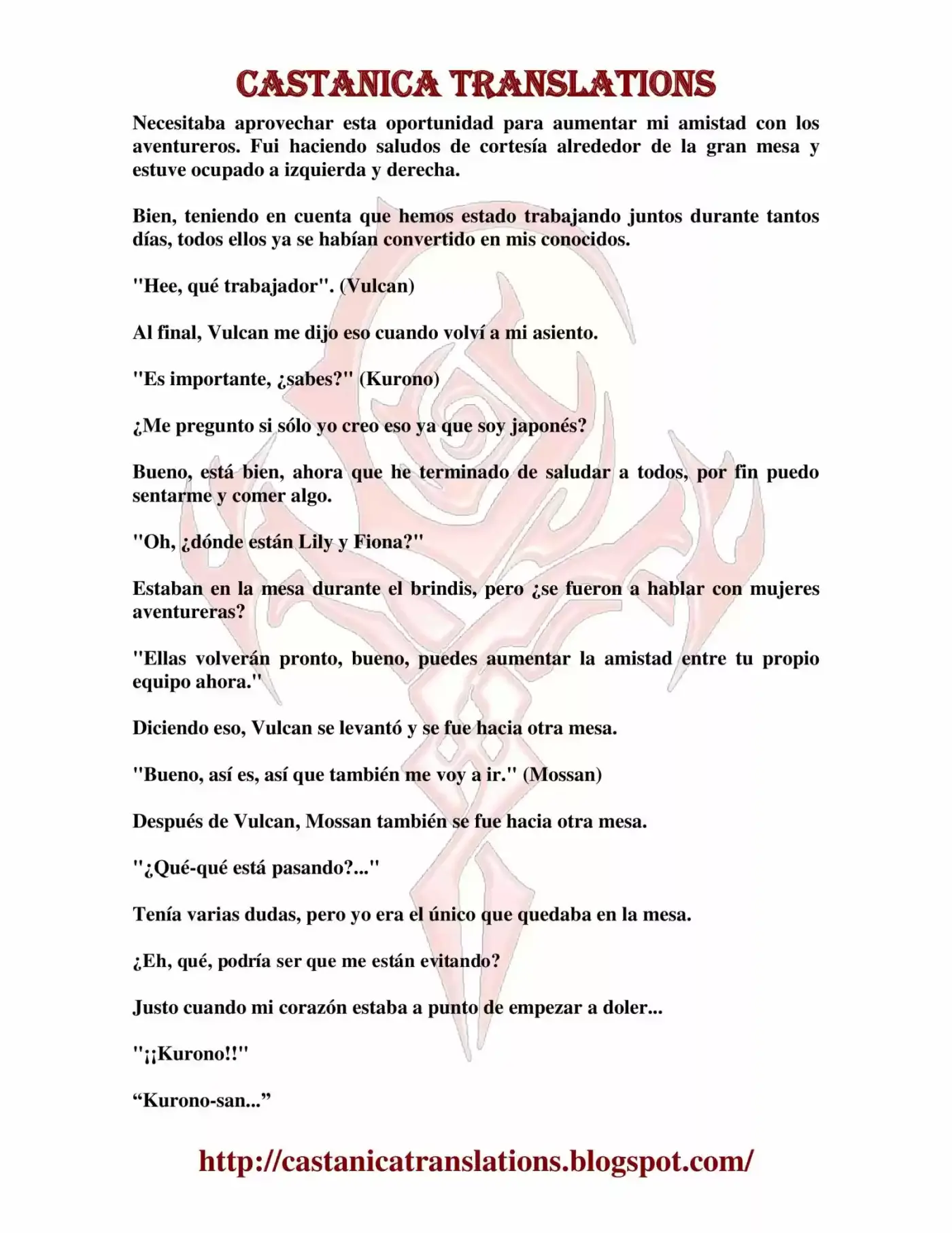 Kuro No Maou (Novela) - Capítulo 99 - Página 5 - LectorTMOo