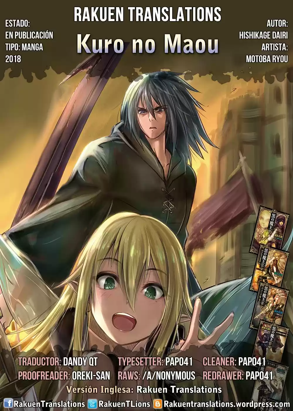 Kuro No Maou - Capítulo 1 - Página 1 - LectorTMOo