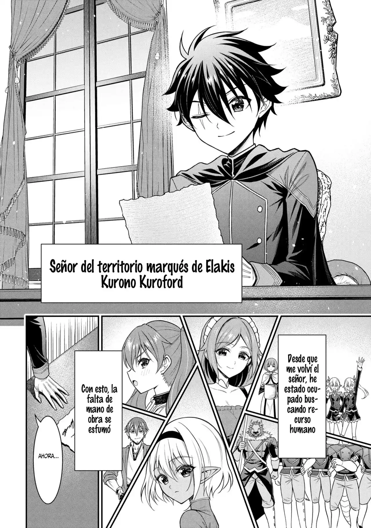 Kuro No Senki: Isekai Ten'i Shita Boku Ga Saikyou Na No Wa Bed No Ue Dake No You Desu 2 - Capítulo 1.10 - Página 7 - LectorTMOo