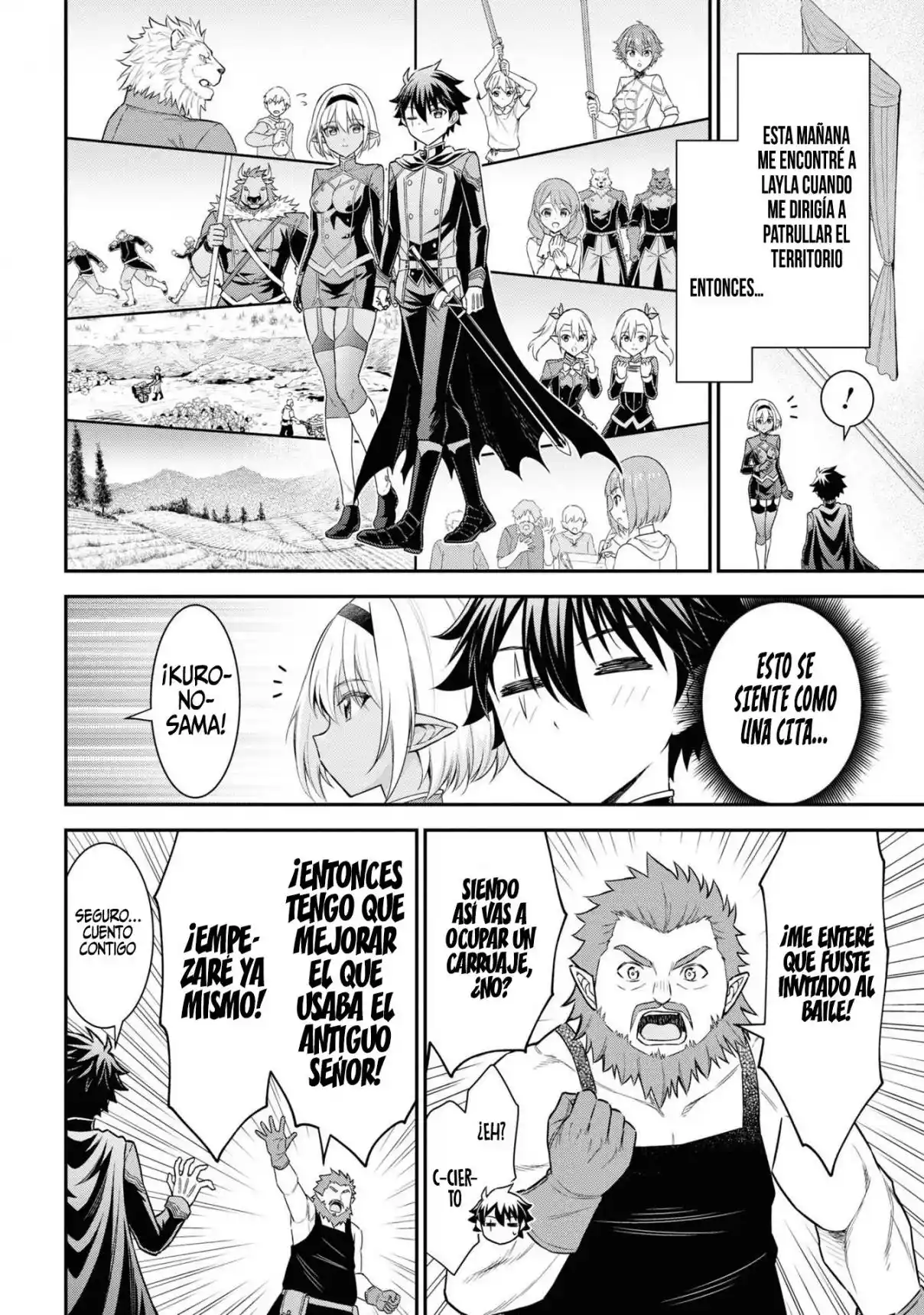 Kuro No Senki: Isekai Ten'i Shita Boku Ga Saikyou Na No Wa Bed No Ue Dake No You Desu 2 - Capítulo 4 - Página 5 - LectorTMOo