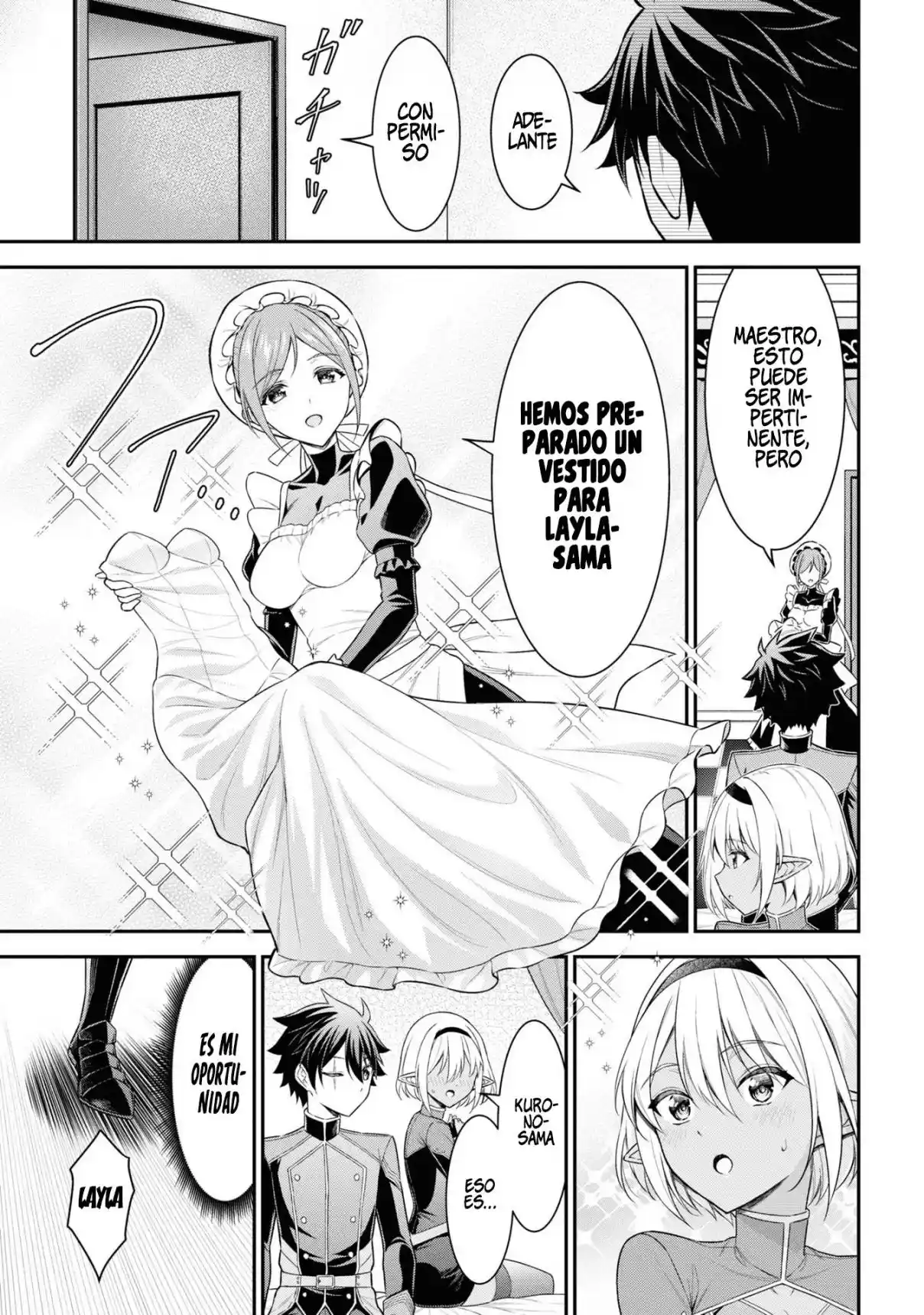Kuro No Senki: Isekai Ten'i Shita Boku Ga Saikyou Na No Wa Bed No Ue Dake No You Desu 2 - Capítulo 4 - Página 8 - LectorTMOo
