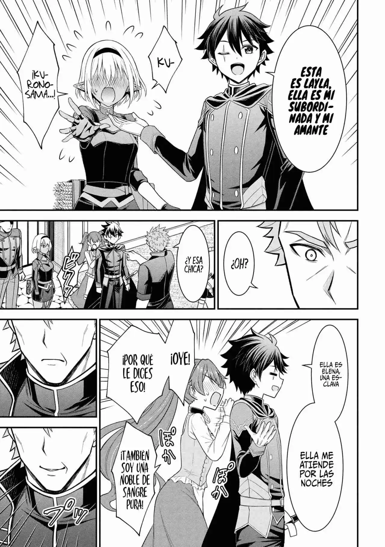 Kuro No Senki: Isekai Ten'i Shita Boku Ga Saikyou Na No Wa Bed No Ue Dake No You Desu 2 - Capítulo 5.20 - Página 7 - LectorTMOo