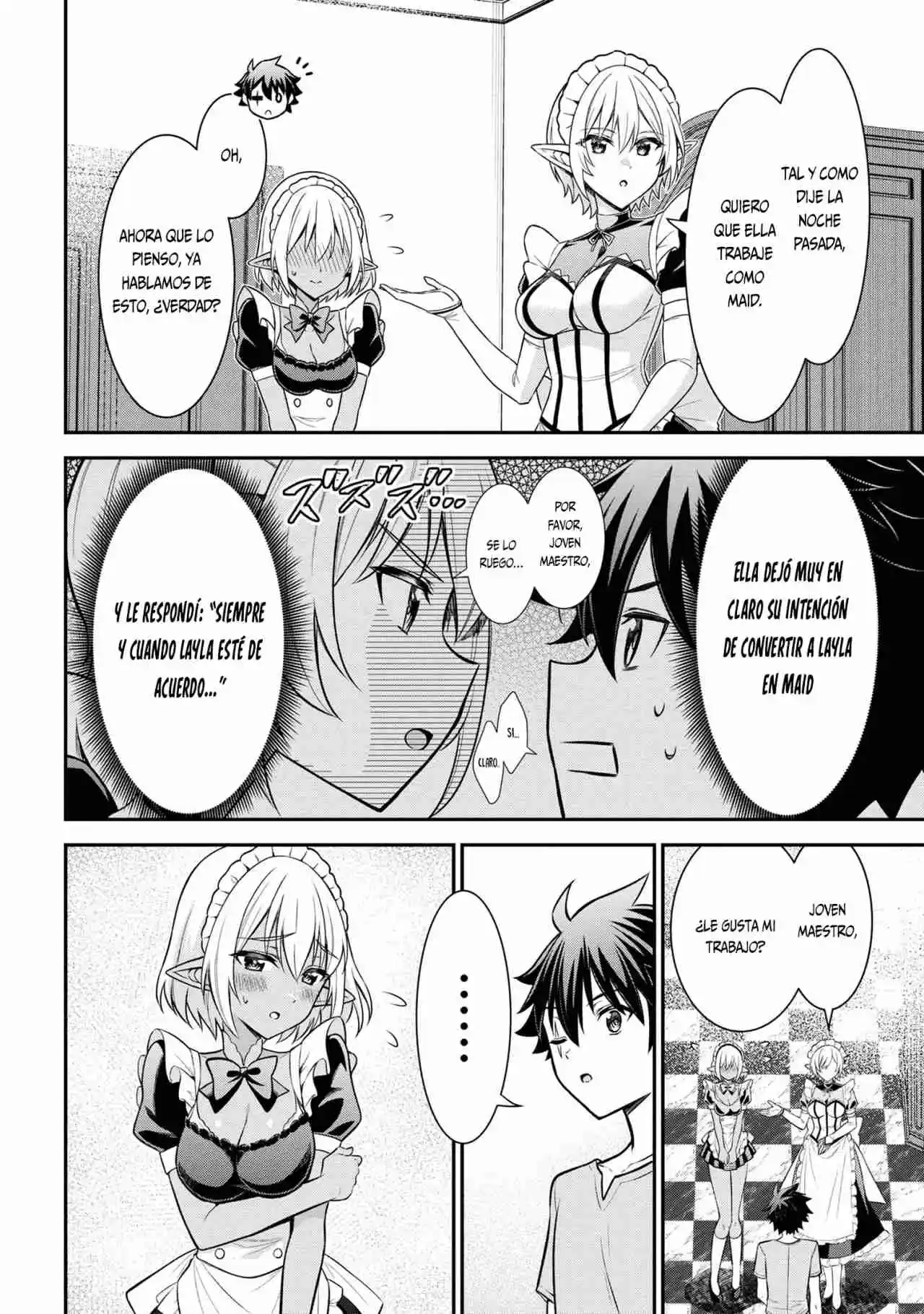 Kuro No Senki: Isekai Ten'i Shita Boku Ga Saikyou Na No Wa Bed No Ue Dake No You Desu 2 capítulo 6.10 página 7