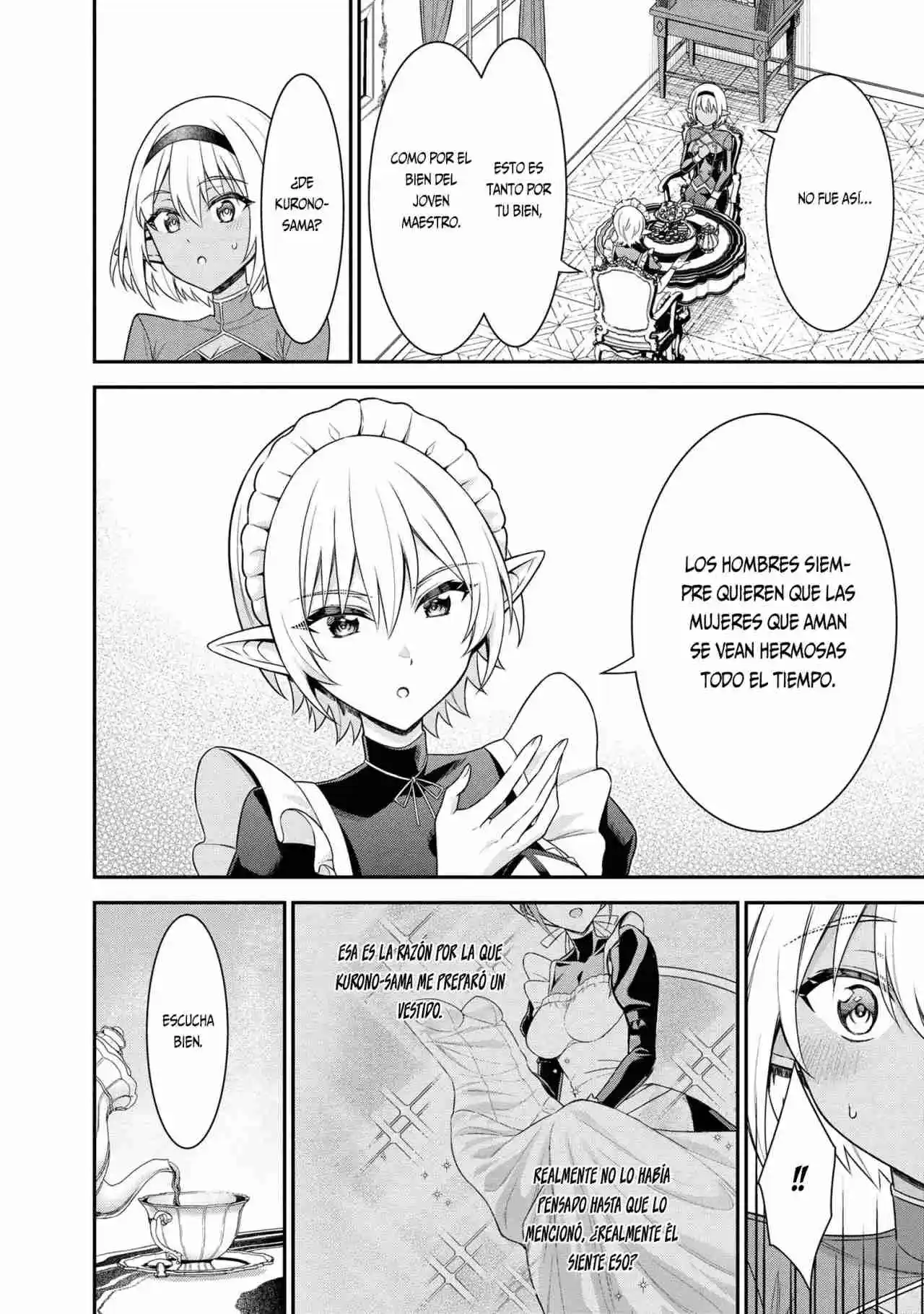 Kuro No Senki: Isekai Ten'i Shita Boku Ga Saikyou Na No Wa Bed No Ue Dake No You Desu 2 - Capítulo 6.2 - Página 4 - LectorTMOo