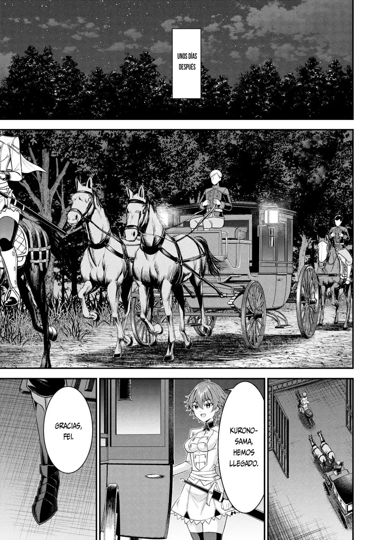 Kuro No Senki: Isekai Ten'i Shita Boku Ga Saikyou Na No Wa Bed No Ue Dake No You Desu 2 - Capítulo 7.2 - Página 4 - LectorTMOo