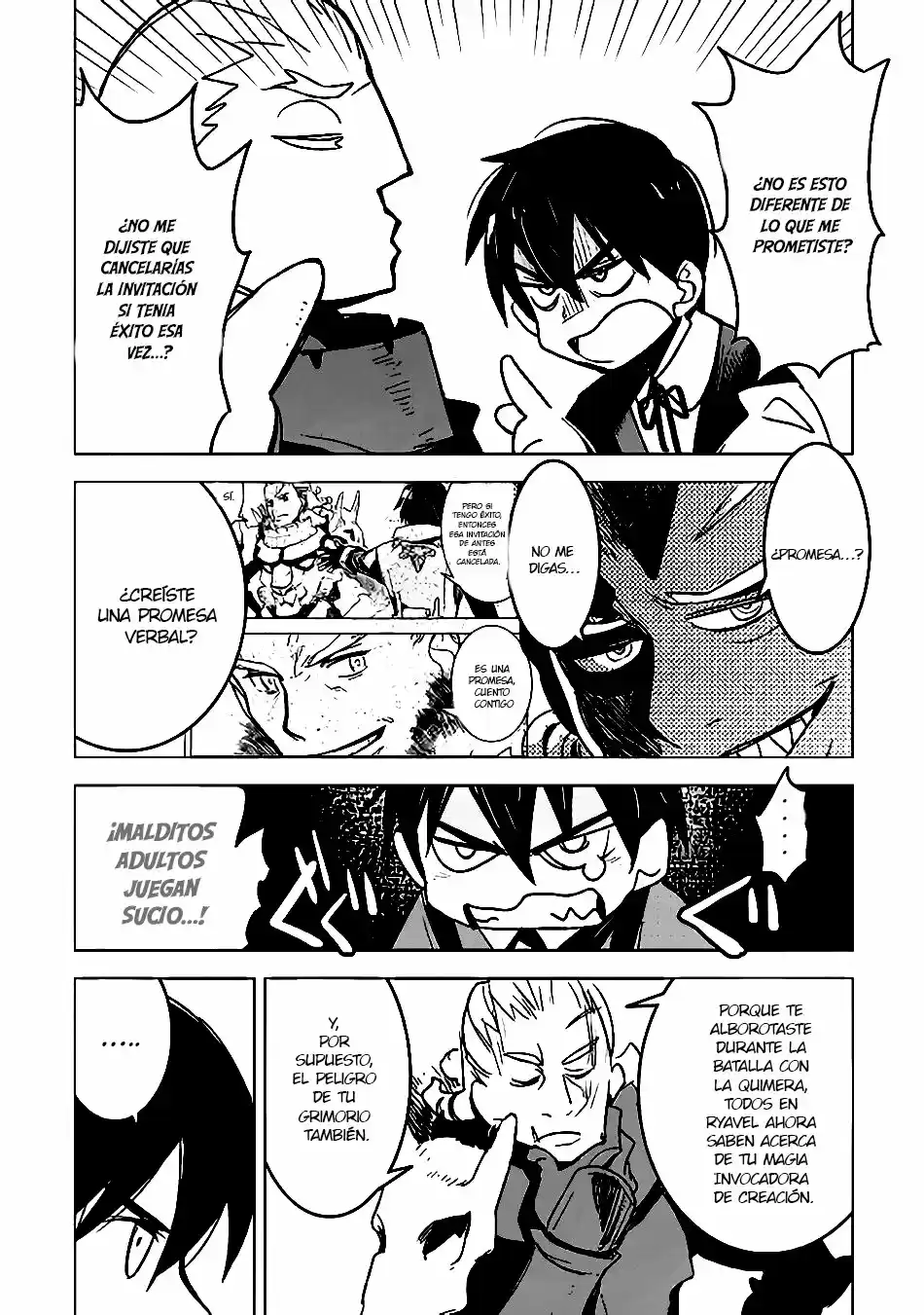 Kuro No Souzou Shoukanshi - Tenseisha No Hangyaku - Capítulo 19 - Página 5 - LectorTMOo