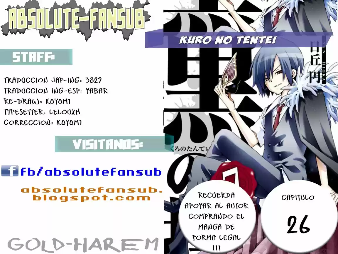 Kuro No Tantei - Capítulo 26 - Página 1 - LectorTMOo