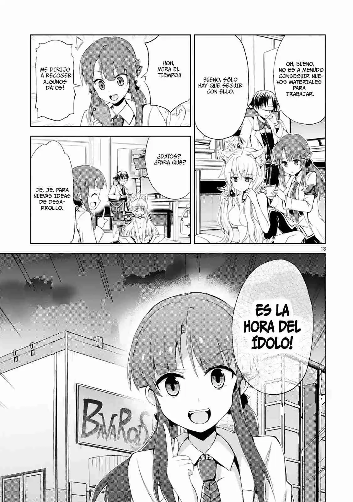Kuroitsu-san Del Departamento De Desarrollo De Monstruos - Capítulo 4 - Página 14 - LectorTMOo