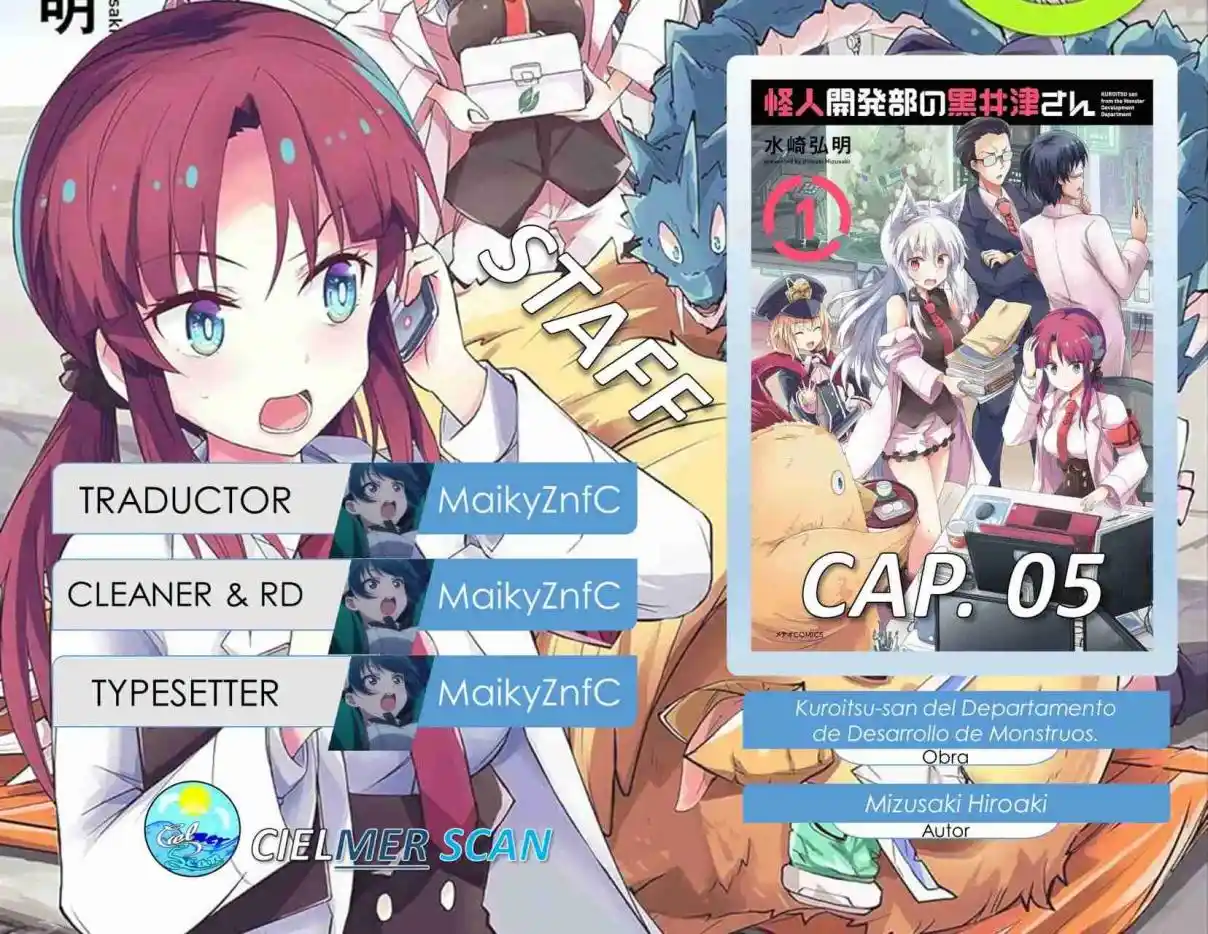 Kuroitsu-san Del Departamento De Desarrollo De Monstruos - Capítulo 5 - Página 1 - LectorTMOo