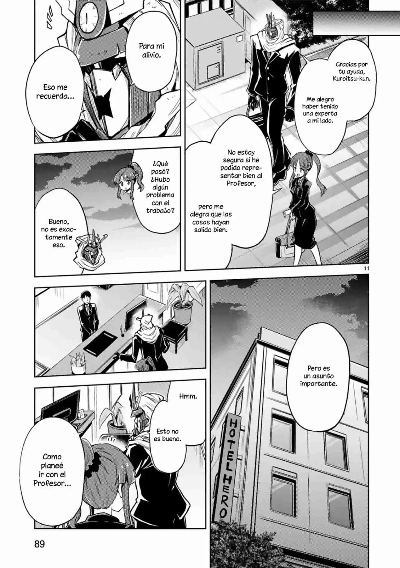Kuroitsu-san Del Departamento De Desarrollo De Monstruos - Capítulo 5 - Página 12 - LectorTMOo