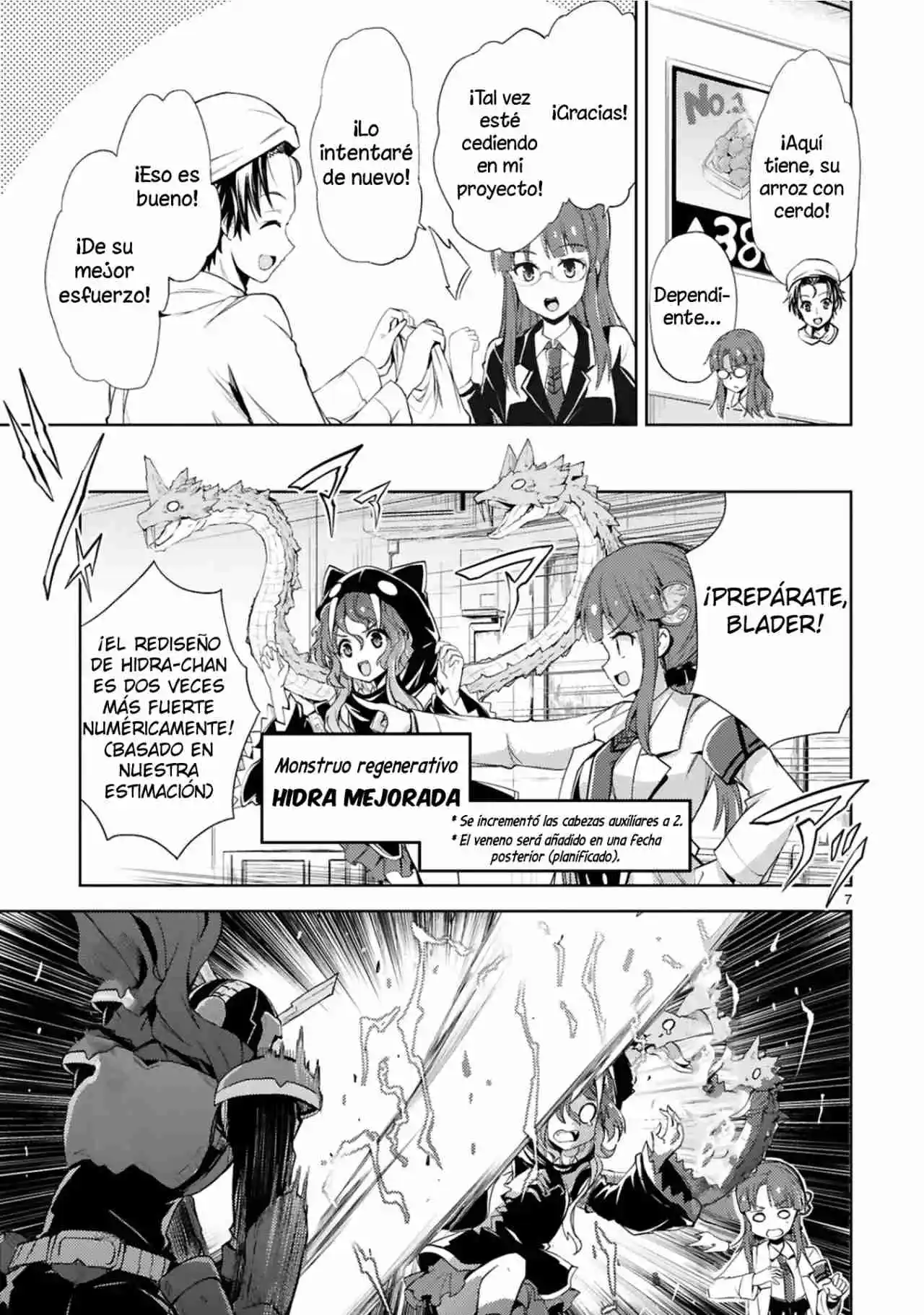 Kuroitsu-san Del Departamento De Desarrollo De Monstruos - Capítulo 7 - Página 8 - LectorTMOo