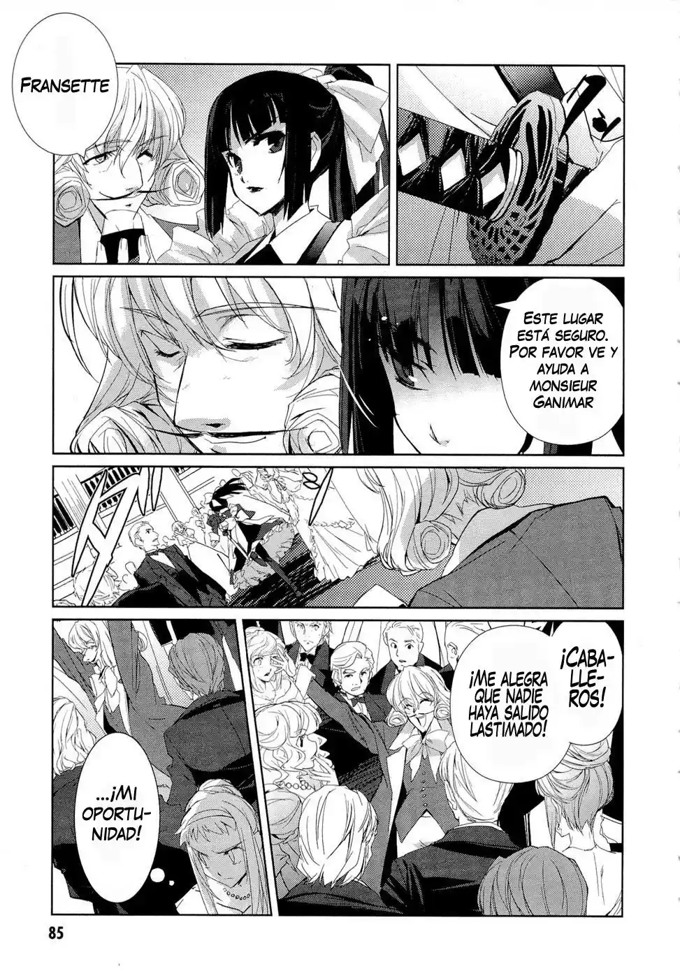 Kuroki Le Voleur - Kamen No Kaitou Shoujo - Capítulo 3 - Página 8 - LectorTMOo