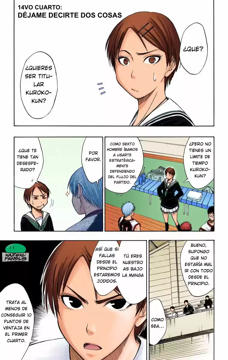 Kuroko No Basket Color - Capítulo 14 - Página 4 - LectorTMOo