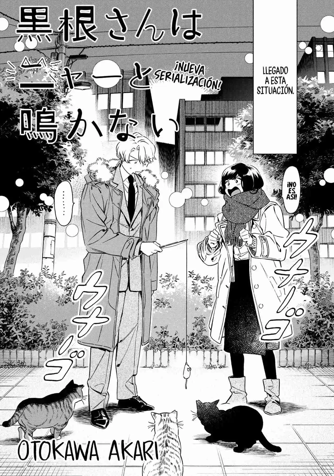 Kurone-san Wa Nyaa To Nakanai - Capítulo 1 - Página 4 - LectorTMOo