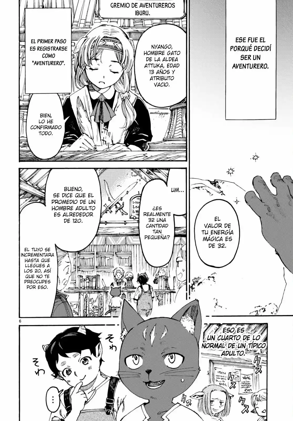 KURONEKO NYANGO NO BOUKEN: RARE ZOKUSEI O HIKIATETA NO DE, KIMAMA NA BOUKENSHA O MEZASHIMASU - Capítulo 1 - Página 10 - LectorTMOo