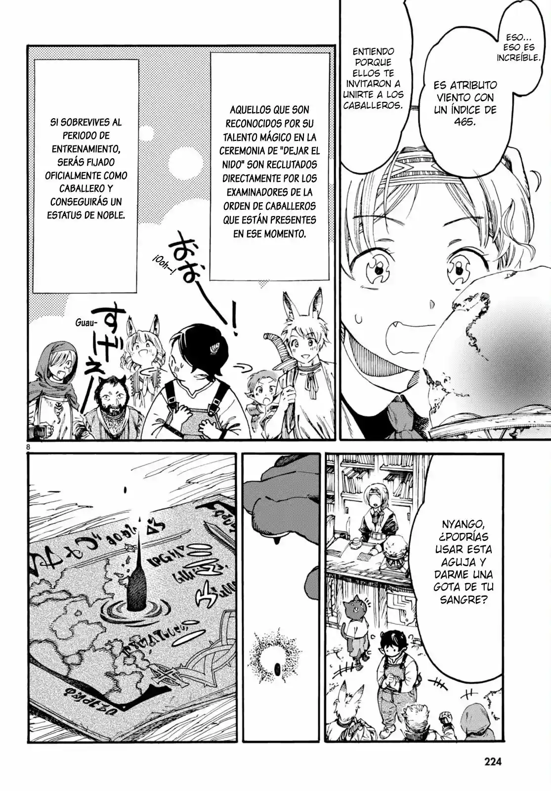 KURONEKO NYANGO NO BOUKEN: RARE ZOKUSEI O HIKIATETA NO DE, KIMAMA NA BOUKENSHA O MEZASHIMASU - Capítulo 1 - Página 12 - LectorTMOo