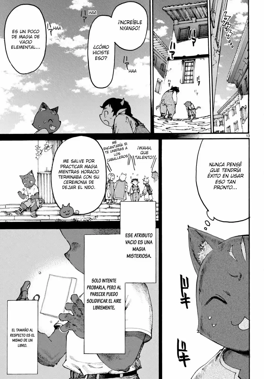 KURONEKO NYANGO NO BOUKEN: RARE ZOKUSEI O HIKIATETA NO DE, KIMAMA NA BOUKENSHA O MEZASHIMASU - Capítulo 1 - Página 17 - LectorTMOo
