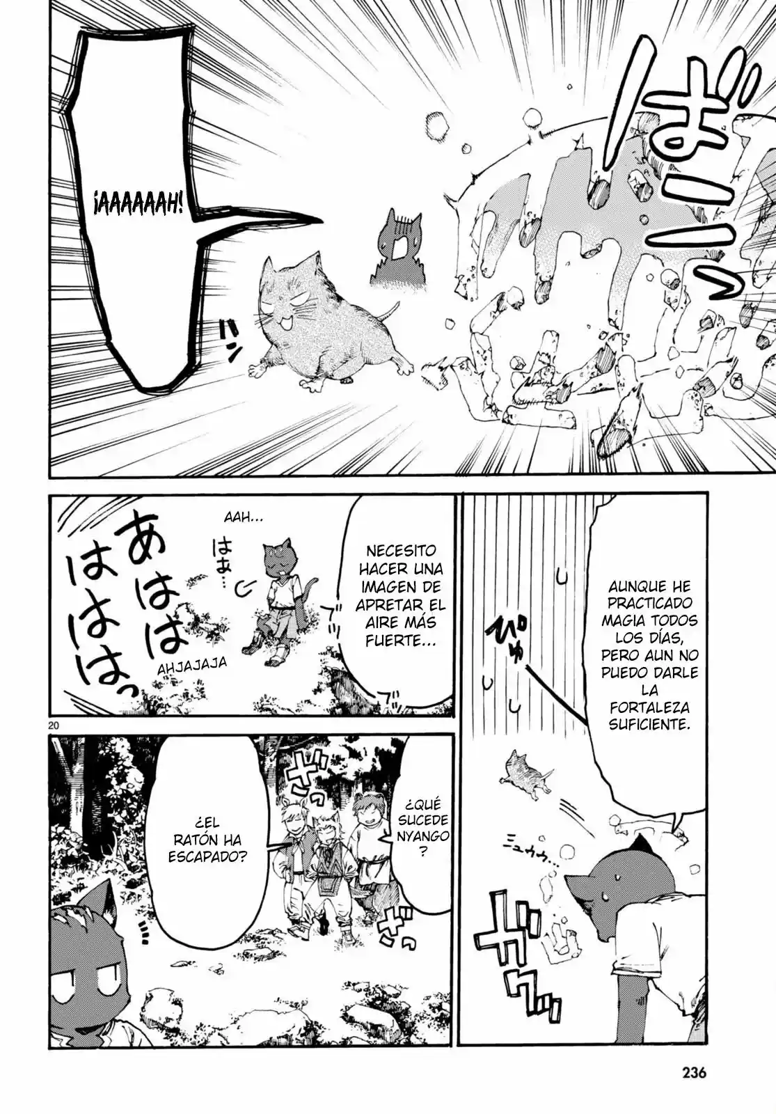 KURONEKO NYANGO NO BOUKEN: RARE ZOKUSEI O HIKIATETA NO DE, KIMAMA NA BOUKENSHA O MEZASHIMASU - Capítulo 1 - Página 24 - LectorTMOo