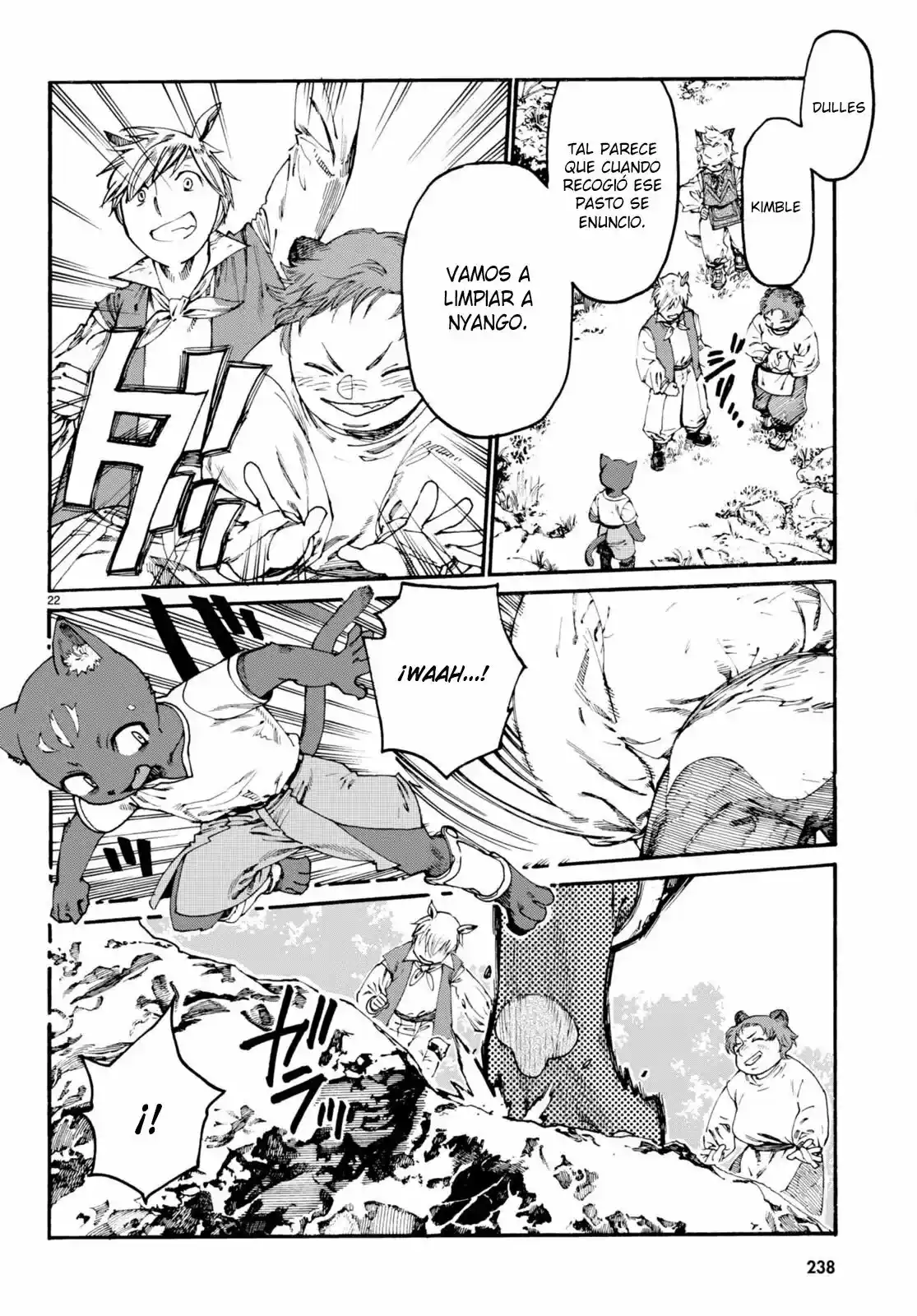 KURONEKO NYANGO NO BOUKEN: RARE ZOKUSEI O HIKIATETA NO DE, KIMAMA NA BOUKENSHA O MEZASHIMASU - Capítulo 1 - Página 26 - LectorTMOo