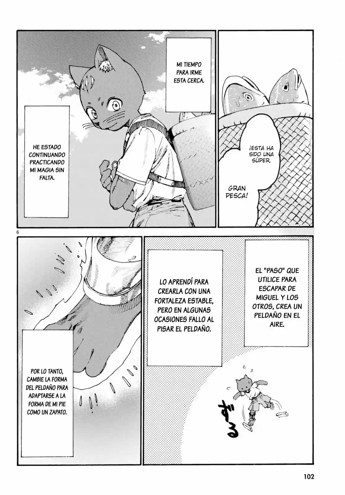 KURONEKO NYANGO NO BOUKEN: RARE ZOKUSEI O HIKIATETA NO DE, KIMAMA NA BOUKENSHA O MEZASHIMASU - Capítulo 2 - Página 6 - LectorTMOo