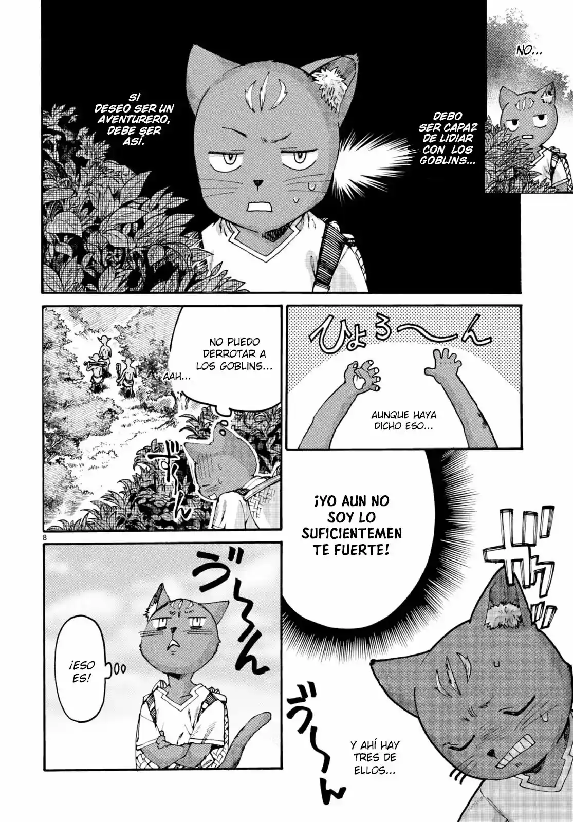 KURONEKO NYANGO NO BOUKEN: RARE ZOKUSEI O HIKIATETA NO DE, KIMAMA NA BOUKENSHA O MEZASHIMASU - Capítulo 2 - Página 8 - LectorTMOo
