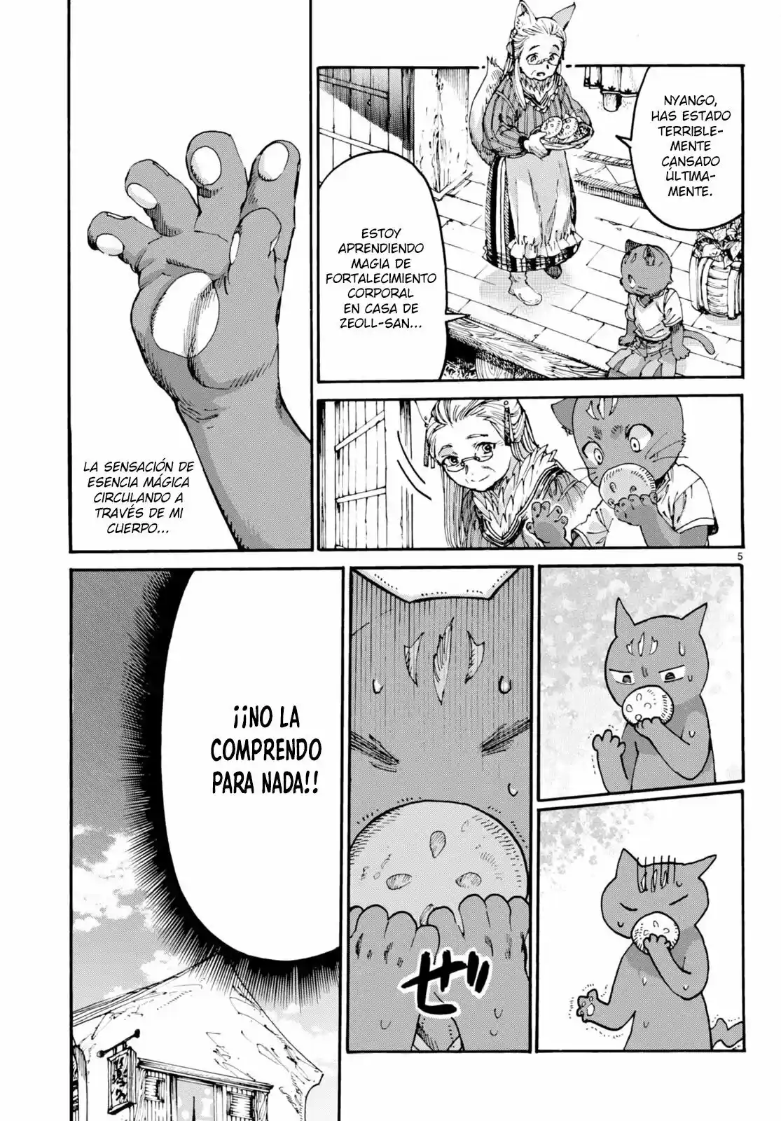 KURONEKO NYANGO NO BOUKEN: RARE ZOKUSEI O HIKIATETA NO DE, KIMAMA NA BOUKENSHA O MEZASHIMASU - Capítulo 3 - Página 5 - LectorTMOo