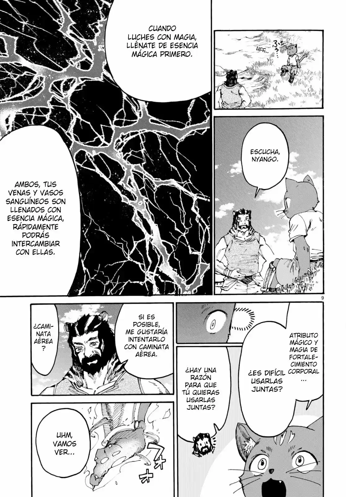KURONEKO NYANGO NO BOUKEN: RARE ZOKUSEI O HIKIATETA NO DE, KIMAMA NA BOUKENSHA O MEZASHIMASU - Capítulo 3 - Página 9 - LectorTMOo