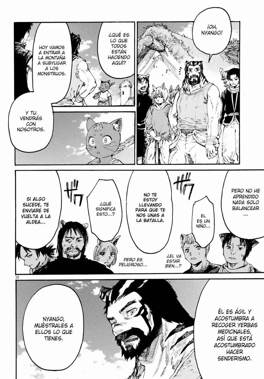 KURONEKO NYANGO NO BOUKEN: RARE ZOKUSEI O HIKIATETA NO DE, KIMAMA NA BOUKENSHA O MEZASHIMASU - Capítulo 3 - Página 12 - LectorTMOo