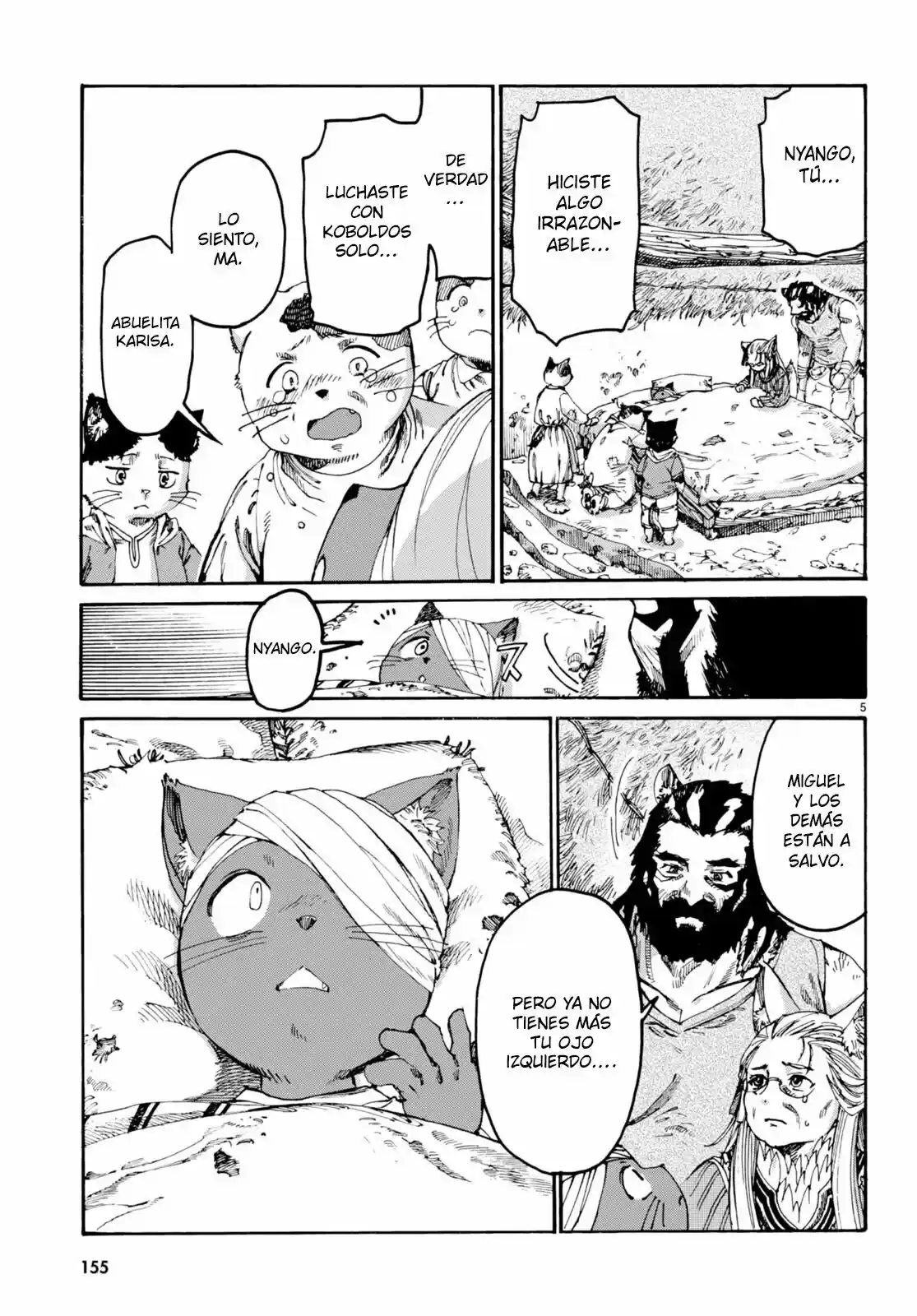KURONEKO NYANGO NO BOUKEN: RARE ZOKUSEI O HIKIATETA NO DE, KIMAMA NA BOUKENSHA O MEZASHIMASU - Capítulo 5 - Página 5 - LectorTMOo