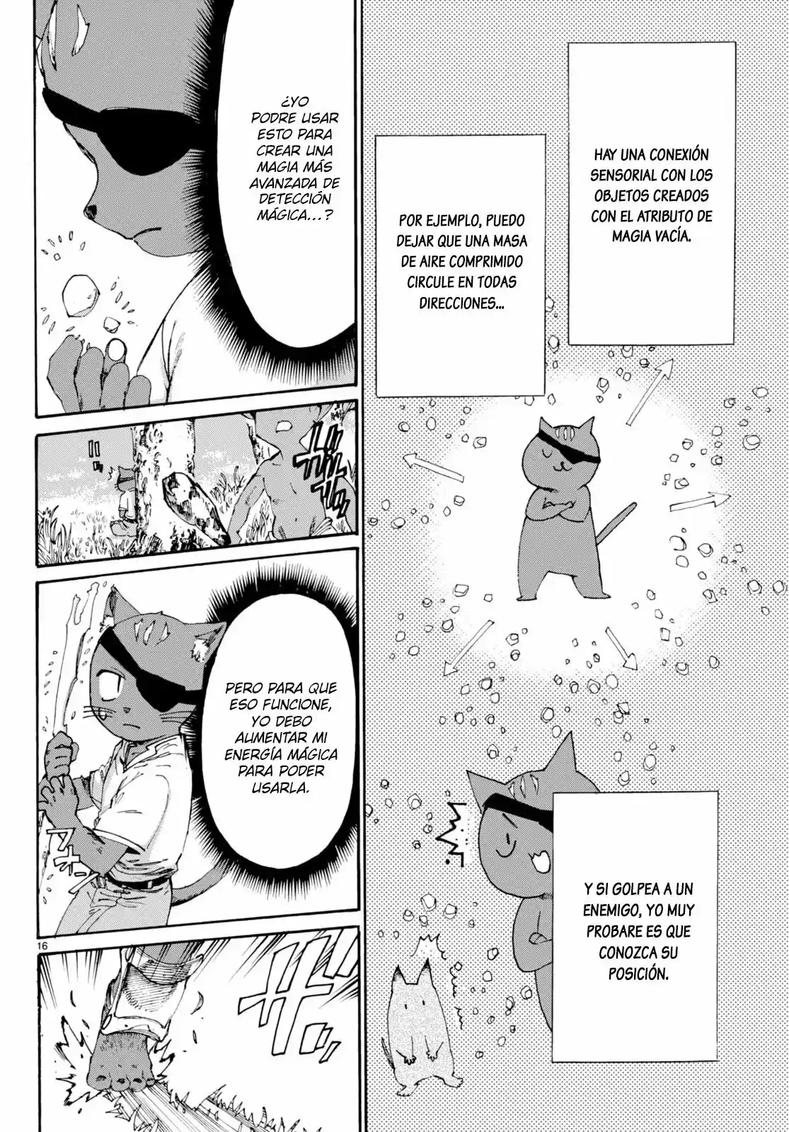 KURONEKO NYANGO NO BOUKEN: RARE ZOKUSEI O HIKIATETA NO DE, KIMAMA NA BOUKENSHA O MEZASHIMASU - Capítulo 5 - Página 16 - LectorTMOo