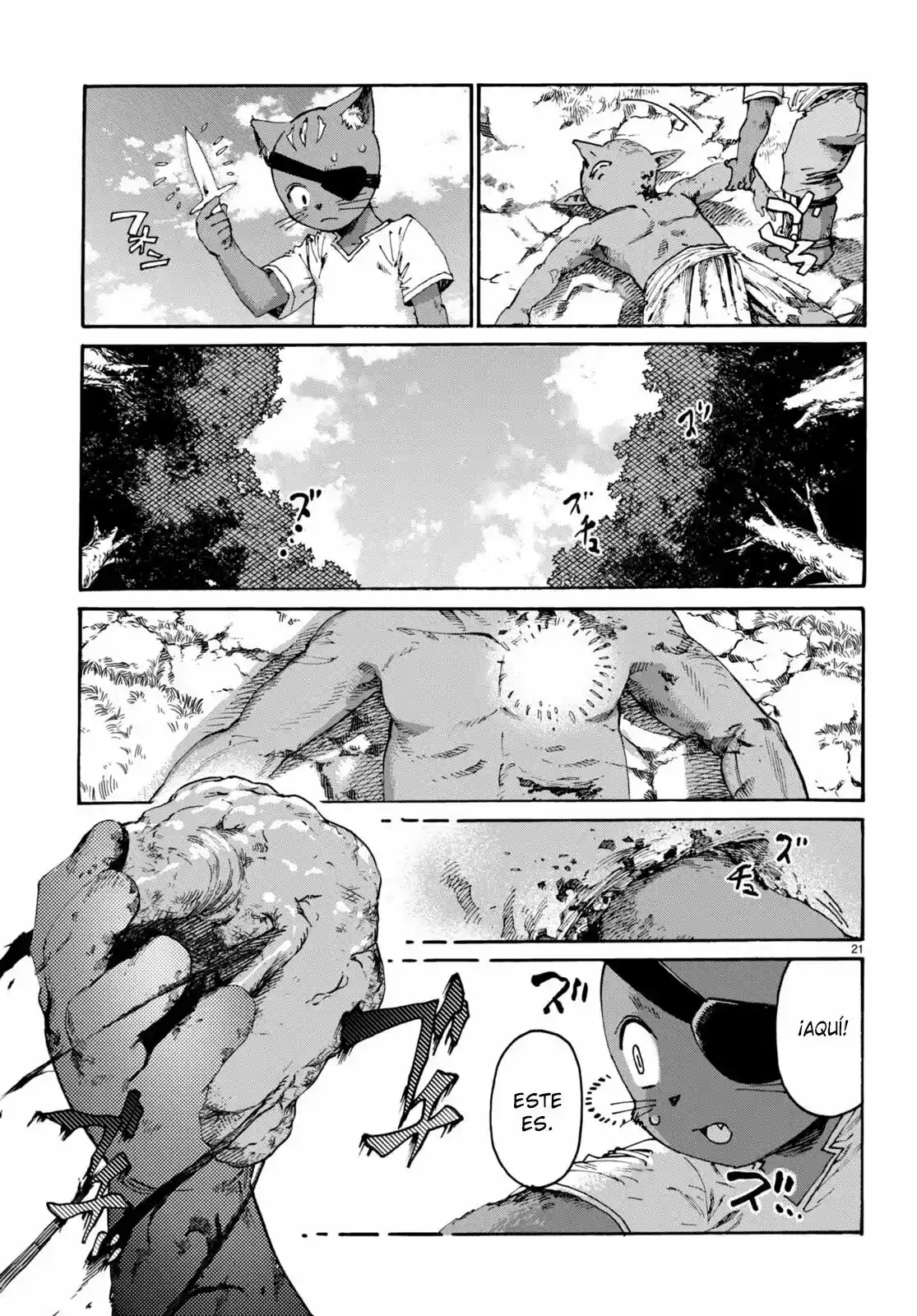 KURONEKO NYANGO NO BOUKEN: RARE ZOKUSEI O HIKIATETA NO DE, KIMAMA NA BOUKENSHA O MEZASHIMASU - Capítulo 5 - Página 21 - LectorTMOo