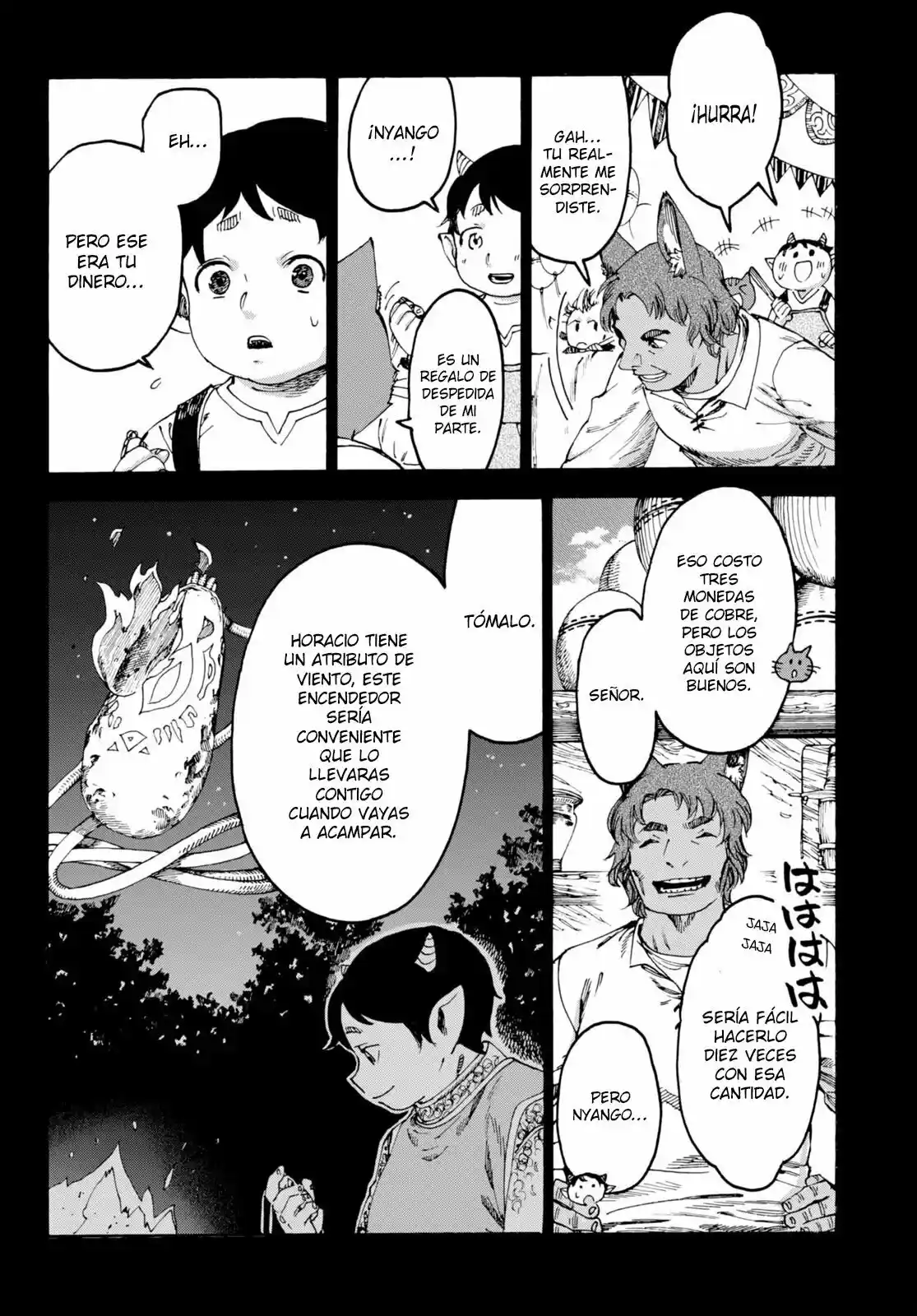 KURONEKO NYANGO NO BOUKEN: RARE ZOKUSEI O HIKIATETA NO DE, KIMAMA NA BOUKENSHA O MEZASHIMASU - Capítulo 7 - Página 4 - LectorTMOo