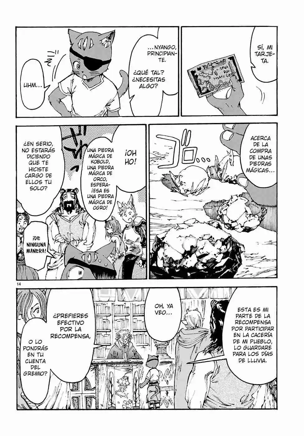KURONEKO NYANGO NO BOUKEN - Capítulo 11 - Página 14 - LectorTMOo