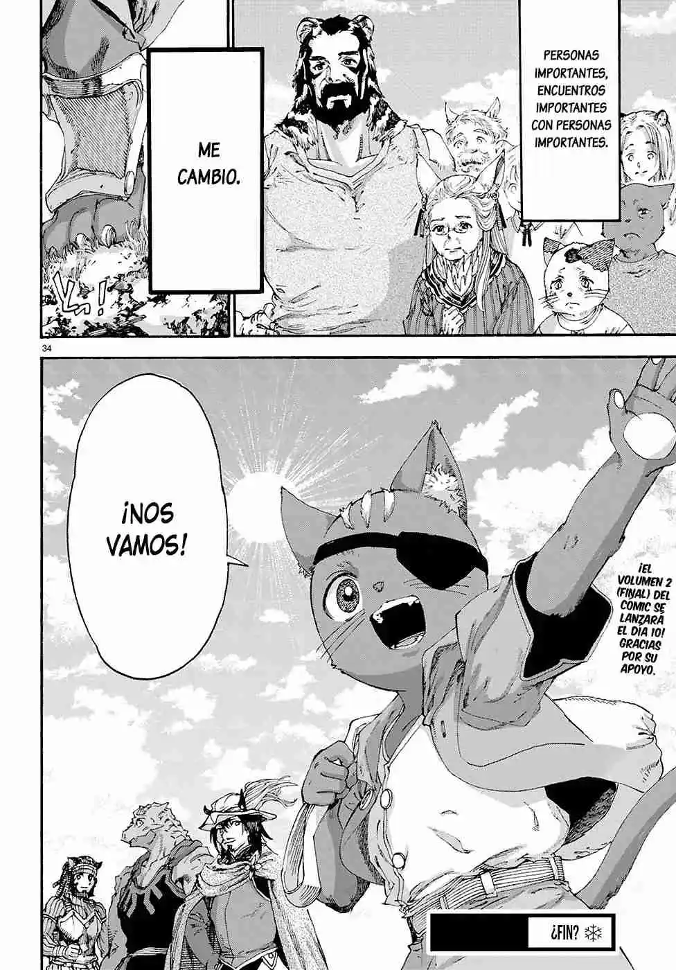 KURONEKO NYANGO NO BOUKEN - Capítulo 12 - Página 33 - LectorTMOo