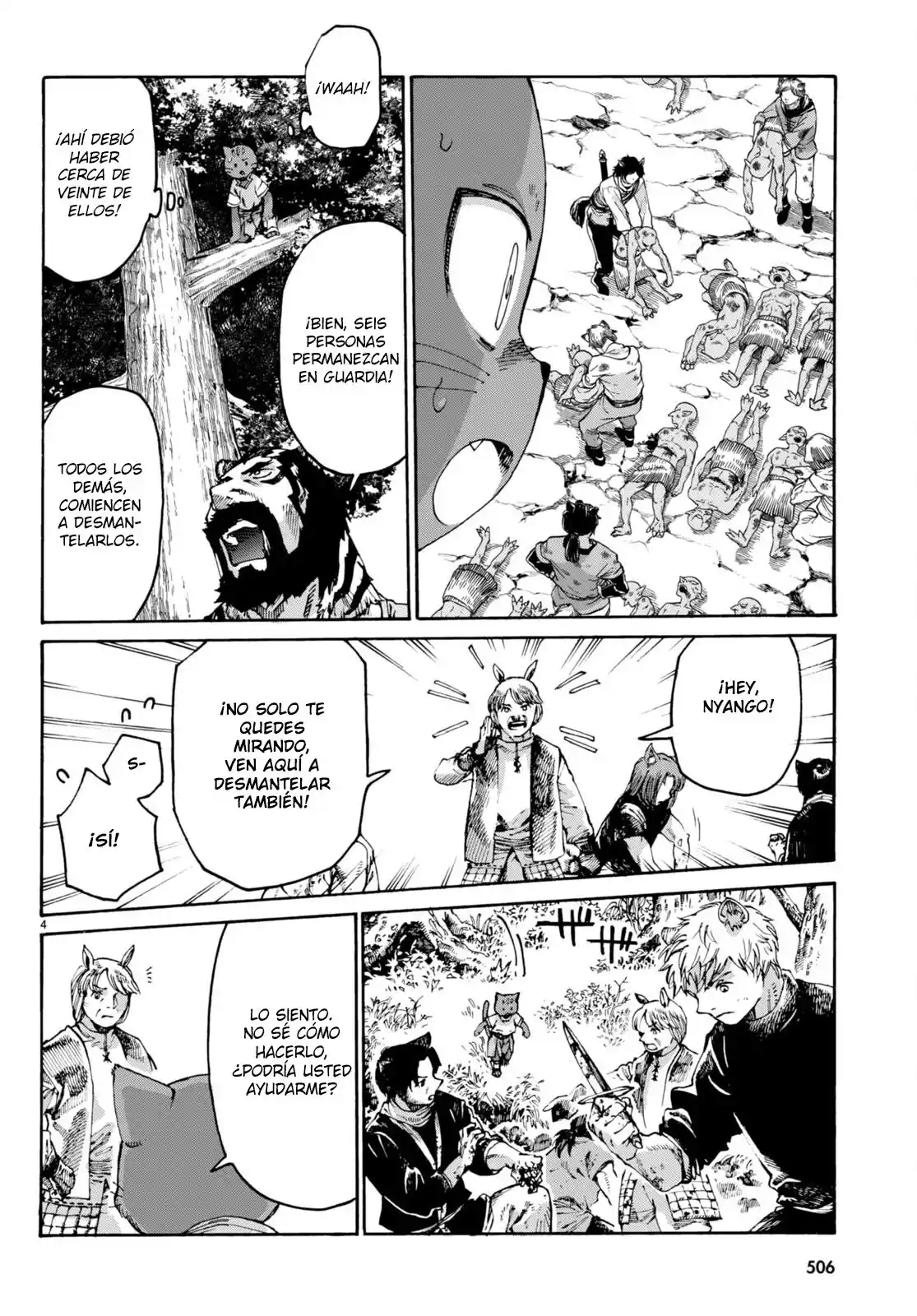 KURONEKO NYANGO NO BOUKEN - Capítulo 4 - Página 4 - LectorTMOo