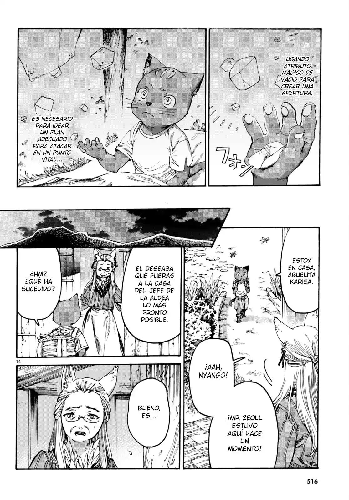 KURONEKO NYANGO NO BOUKEN - Capítulo 4 - Página 14 - LectorTMOo
