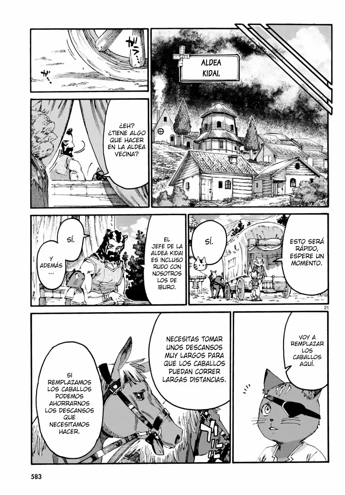 KURONEKO NYANGO NO BOUKEN - Capítulo 6 - Página 21 - LectorTMOo