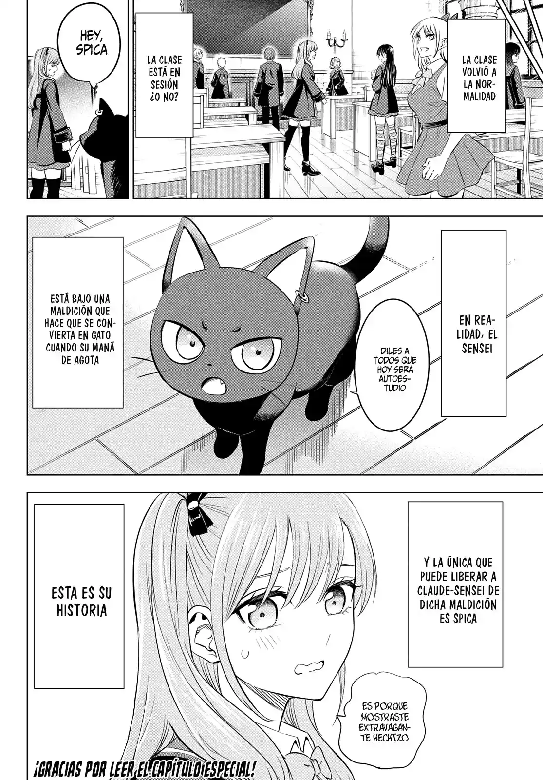 Kuroneko To Majo No Kyoushitsu - Capítulo 11.5 - Página 18 - LectorTMOo