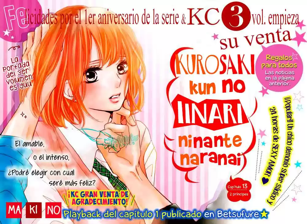 Kurosaki Kun No Iinari Ni Nante Naranai - Capítulo 13 - Página 2 - LectorTMOo