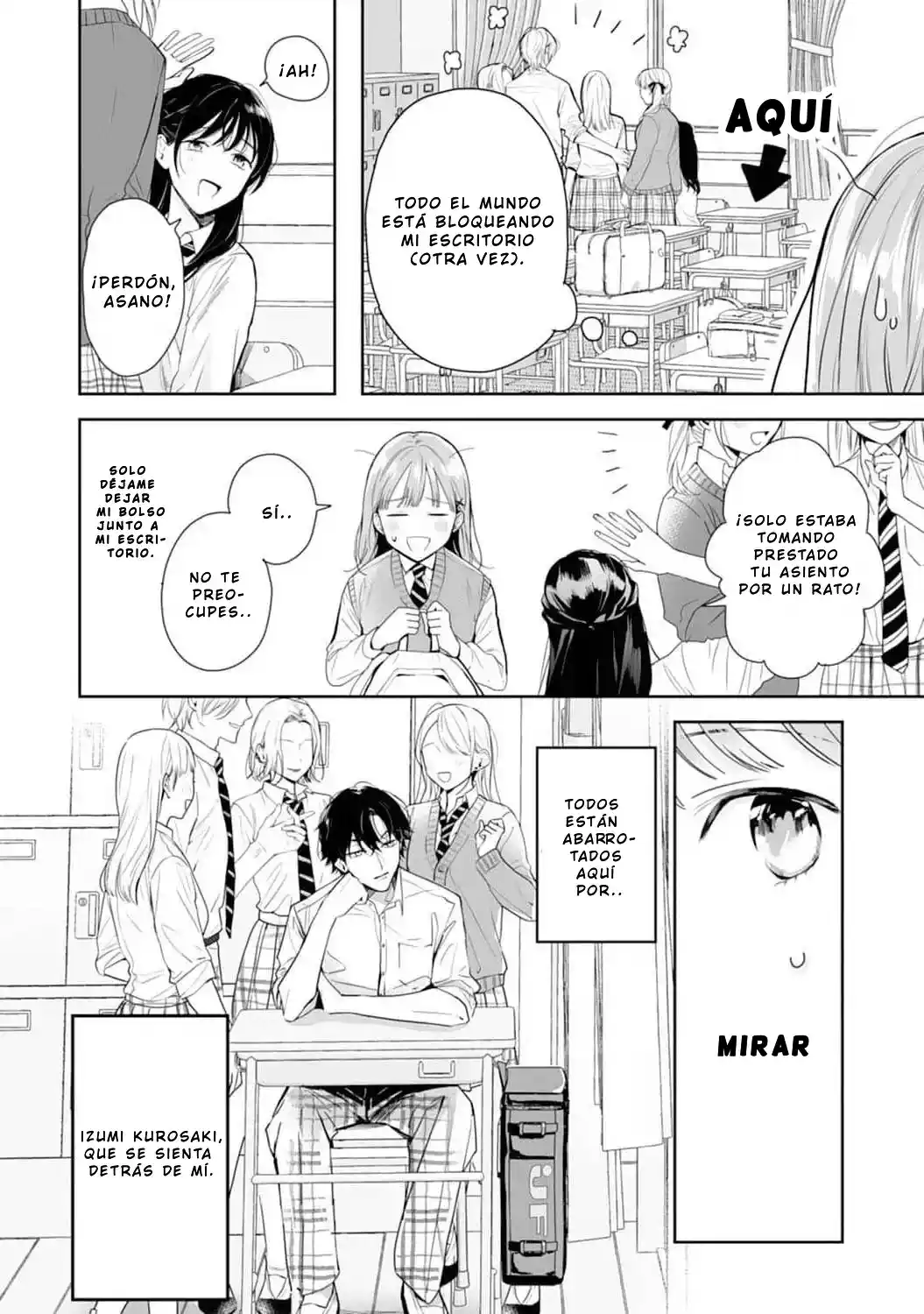 Kurosaki-kun Wa Dokusen Shitagaru - Hajimete No Koi Wa Ama Sugite - Capítulo 1 - Página 5 - LectorTMOo