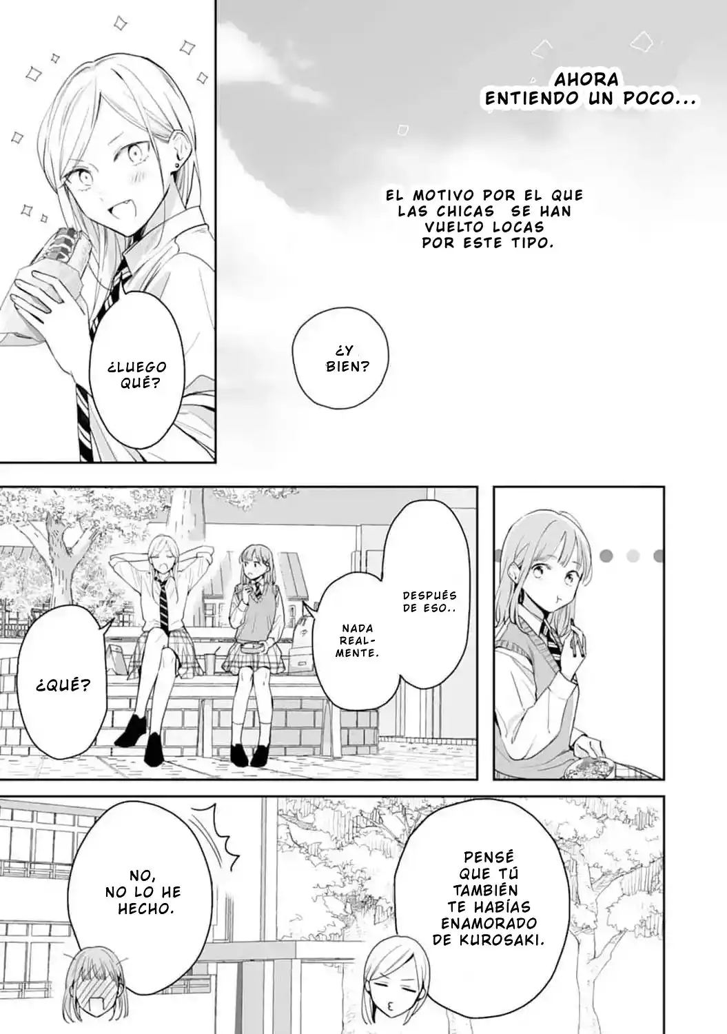 Kurosaki-kun Wa Dokusen Shitagaru - Hajimete No Koi Wa Ama Sugite - Capítulo 1 - Página 18 - LectorTMOo