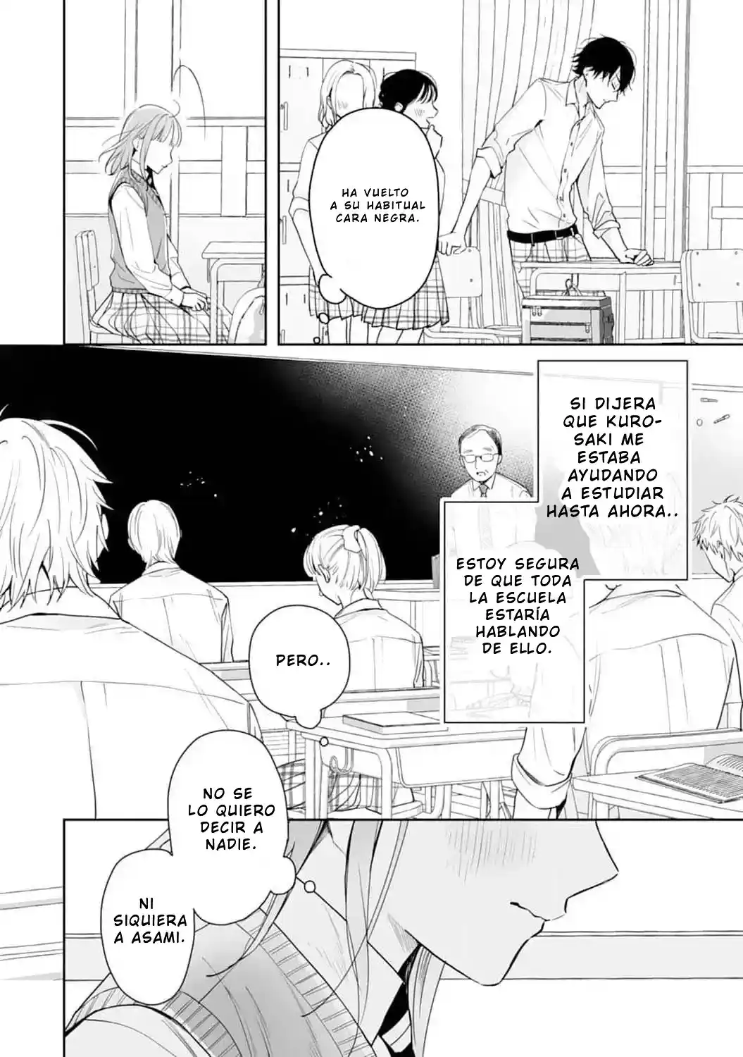 Kurosaki-kun Wa Dokusen Shitagaru - Hajimete No Koi Wa Ama Sugite - Capítulo 1 - Página 33 - LectorTMOo