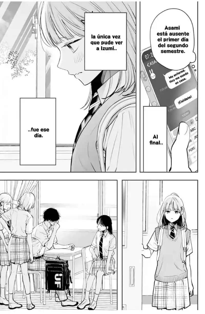 Kurosaki-kun Wa Dokusen Shitagaru - Hajimete No Koi Wa Ama Sugite - Capítulo 15 - Página 9 - LectorTMOo