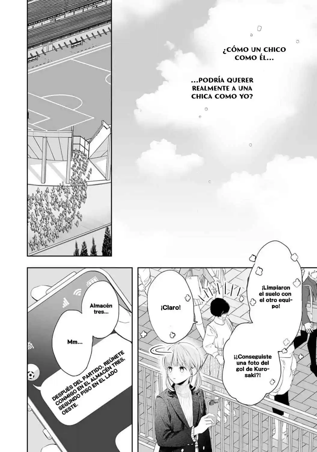 Kurosaki-kun Wa Dokusen Shitagaru - Hajimete No Koi Wa Ama Sugite - Capítulo 18 - Página 14 - LectorTMOo