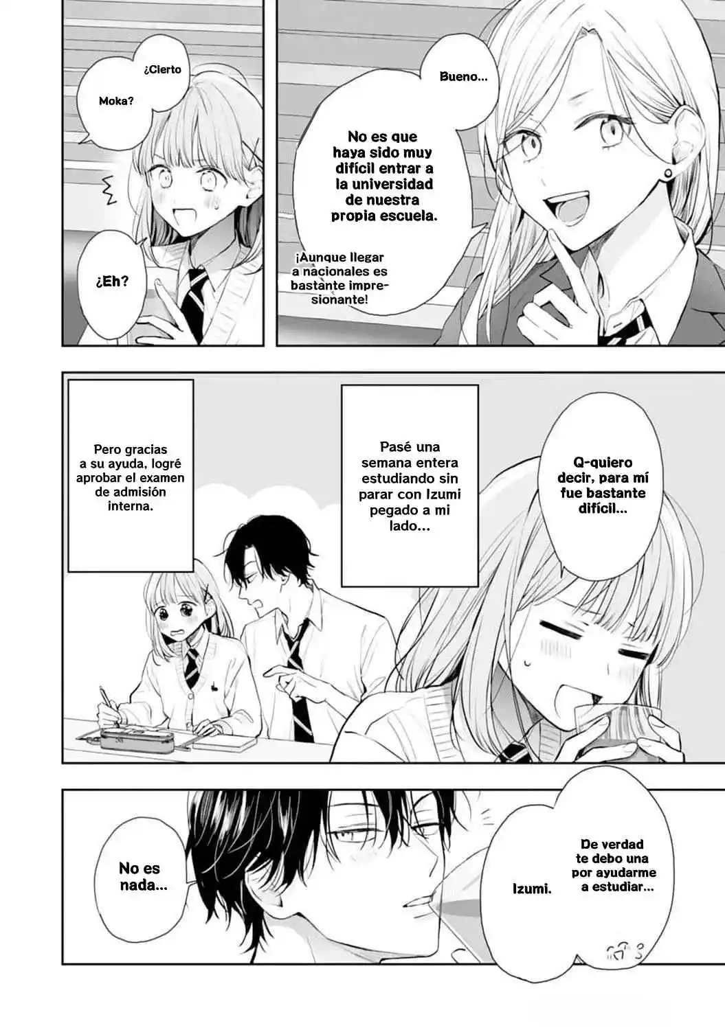 Kurosaki-kun Wa Dokusen Shitagaru - Hajimete No Koi Wa Ama Sugite - Capítulo 19 - Página 4 - LectorTMOo