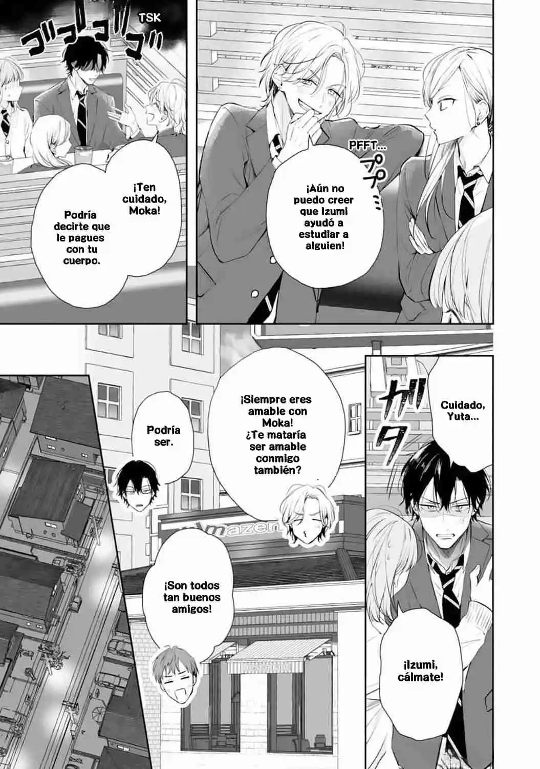 Kurosaki-kun Wa Dokusen Shitagaru - Hajimete No Koi Wa Ama Sugite - Capítulo 19 - Página 5 - LectorTMOo