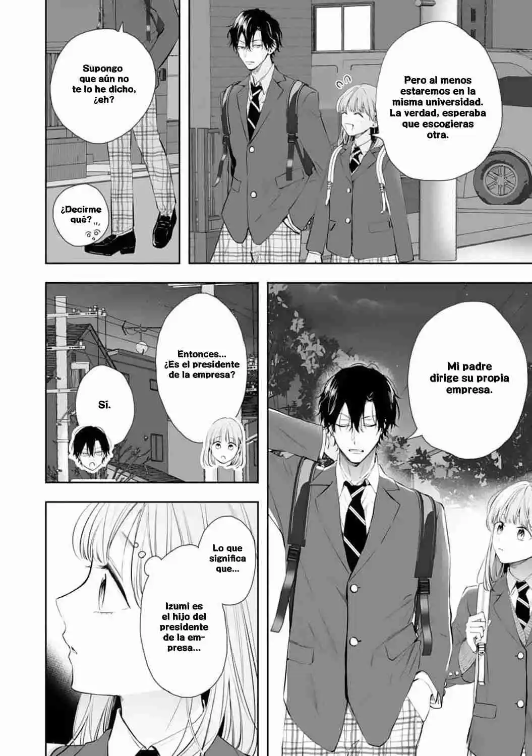 Kurosaki-kun Wa Dokusen Shitagaru - Hajimete No Koi Wa Ama Sugite - Capítulo 19 - Página 8 - LectorTMOo