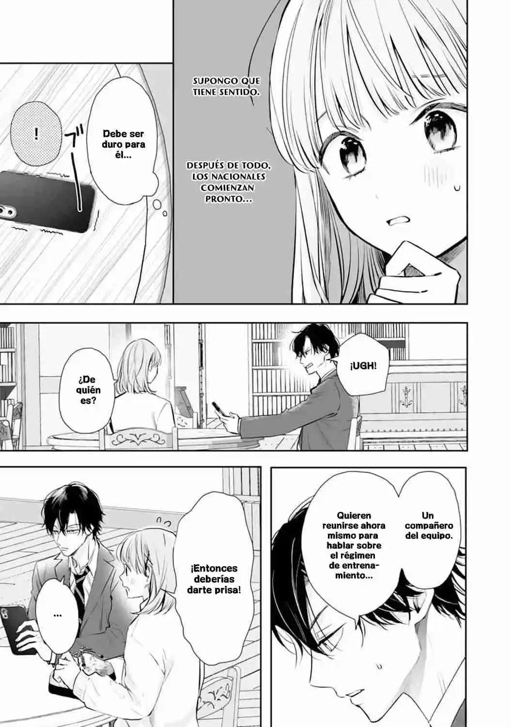 Kurosaki-kun Wa Dokusen Shitagaru - Hajimete No Koi Wa Ama Sugite - Capítulo 19 - Página 18 - LectorTMOo